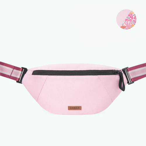 Small pink Aswan fanny pack