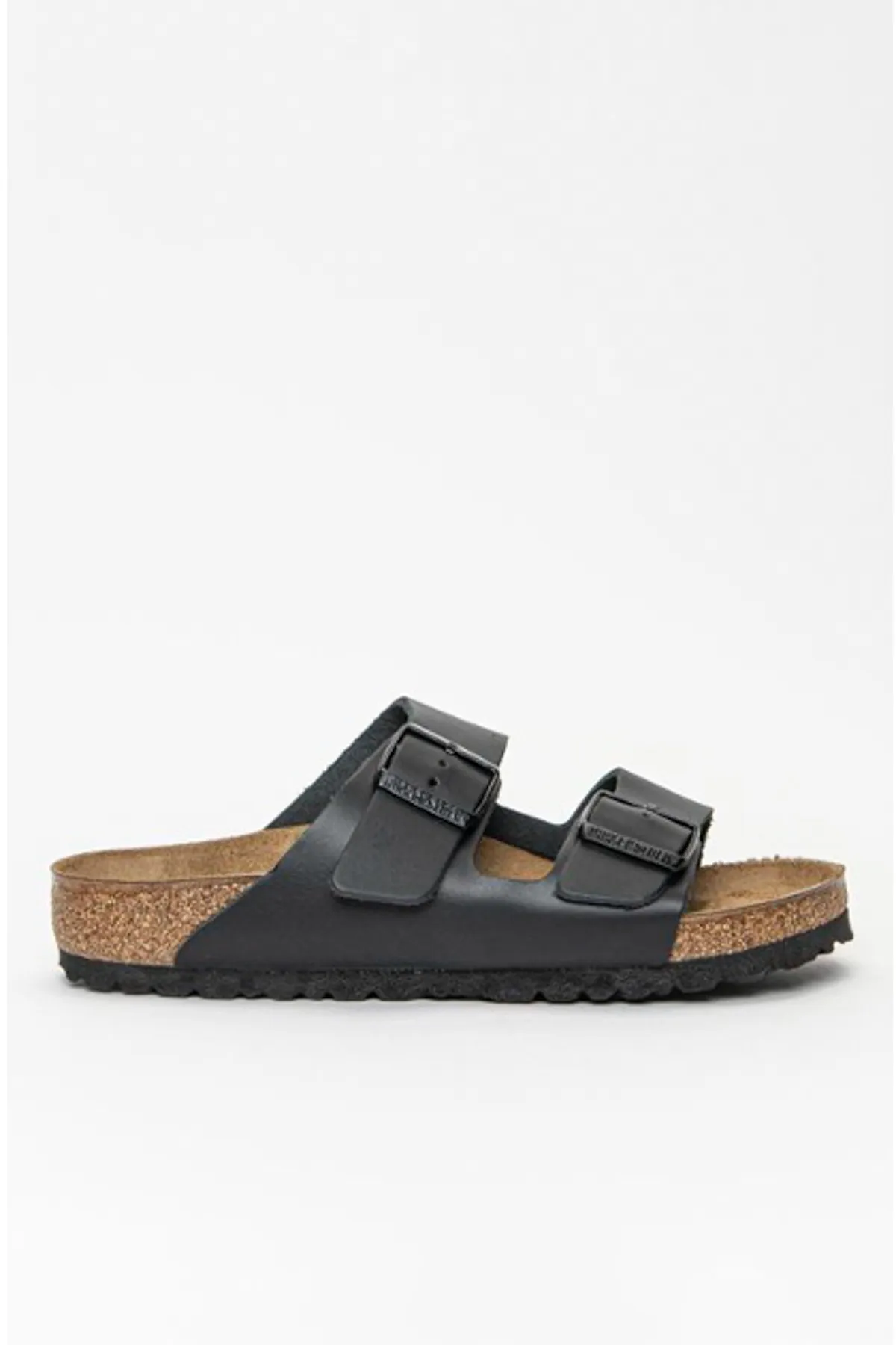 Birkenstock  Pantolette - Schwarz - Flacher Absatz