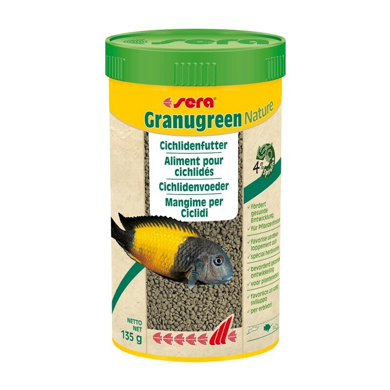 Sera Hauptfutter Sera Granugreen Nature 250ml