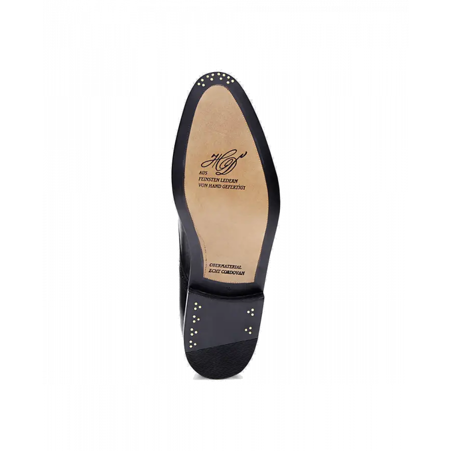 Heinrich Dinkelacker - Businessschuhe Derby MILANO PLAIN C Cordovan - schwarz