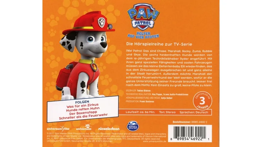 Paw Patrol CD 4