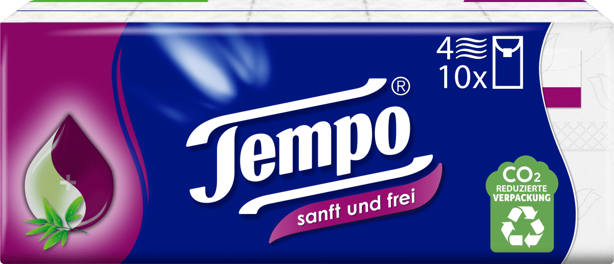 Taschentücher sanft & frei (10x9 St), 90 St