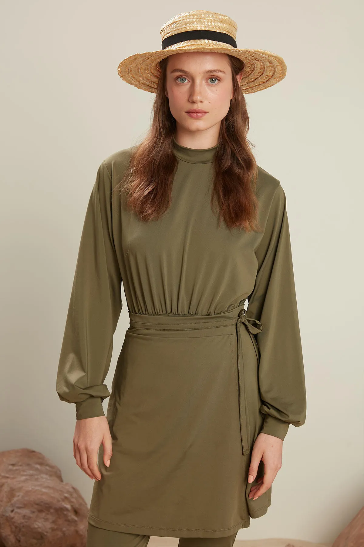 Manuka  HIJAB-BADEANZUG-ROCK KHAKI