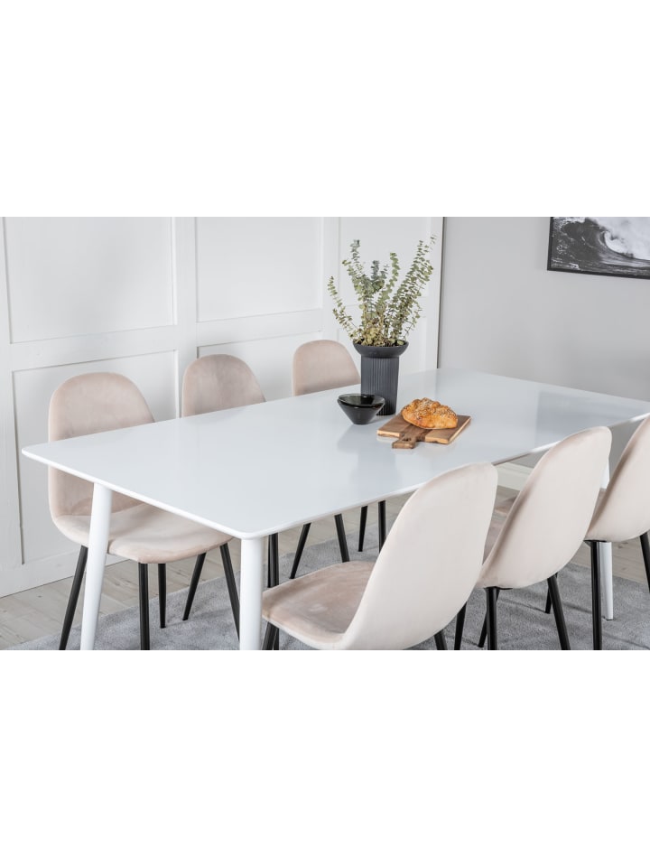 ebuy24 Essgruppe Polar 11 (7-teilig) Beige 90 x 180 cm günstig kaufen onesize