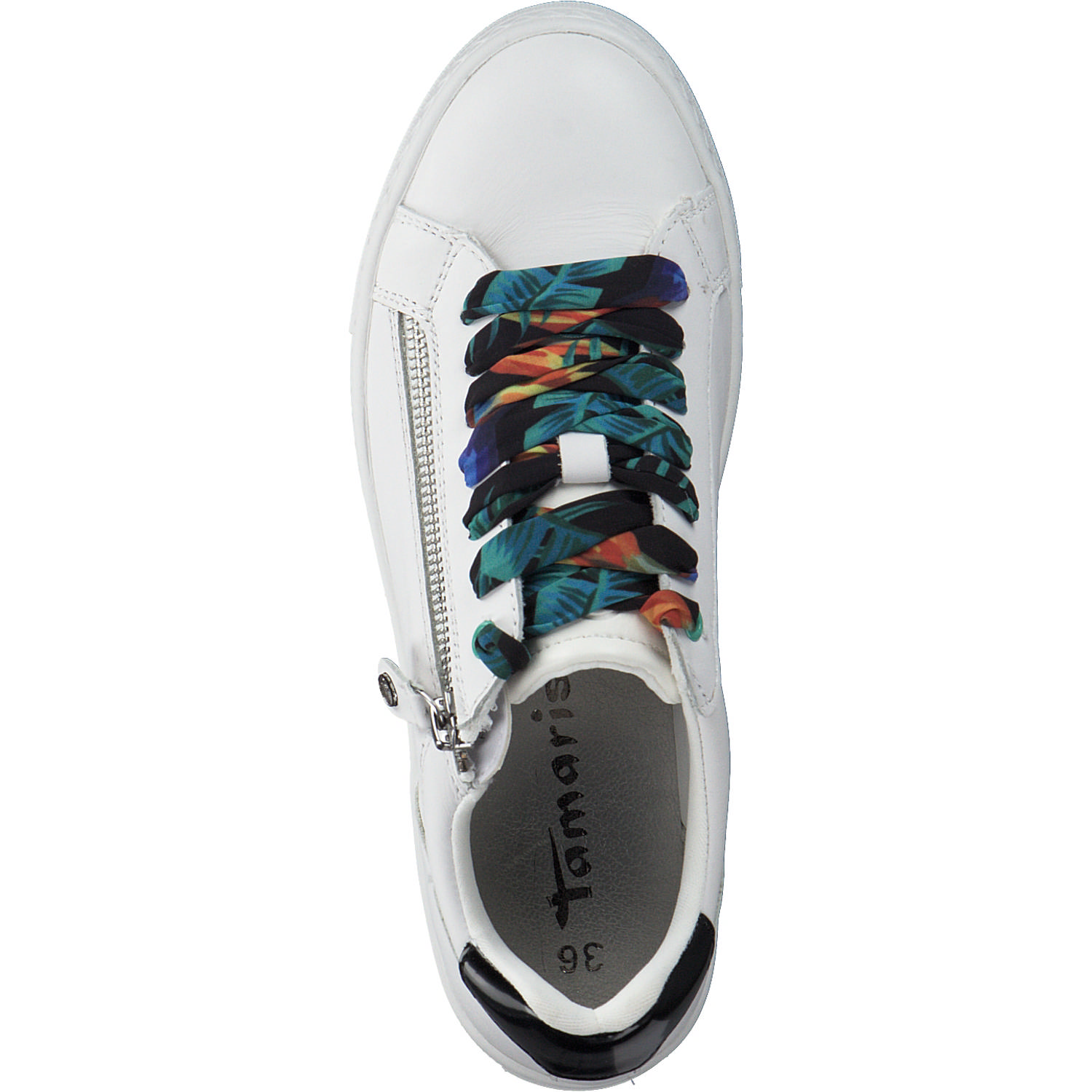 Tamaris 23312, Sneakers Low, Damen, white
