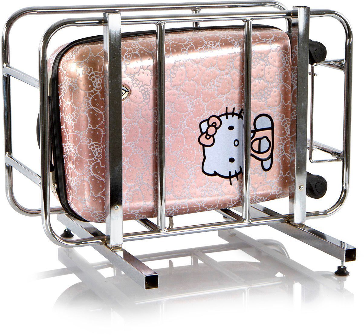 Heys Kinderkoffer Kinderreiseset Hello Kitty roségold, 4 Rollen