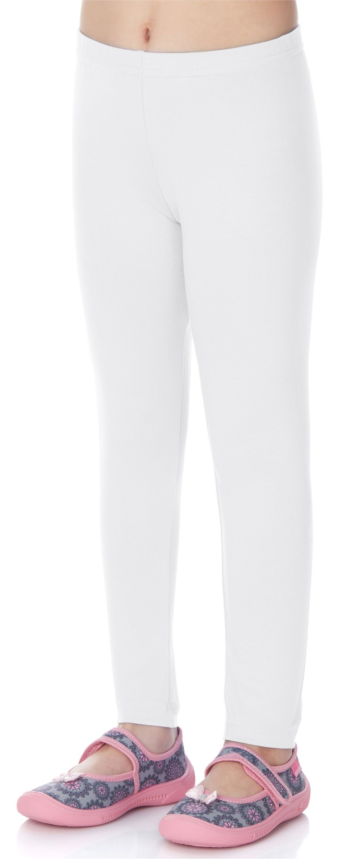 Merry Style Leggings Mädchen Lange Leggings aus Viskose MS10-130 (1-tlg) elastischer Bund
