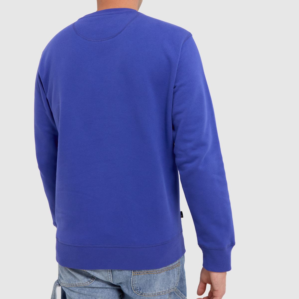Timberland – Vit och blå sweatshirt med 50-årsjubileumsmotiv