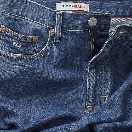 TOMMY-JEANS Damen Jeans MOM JEAN UHR