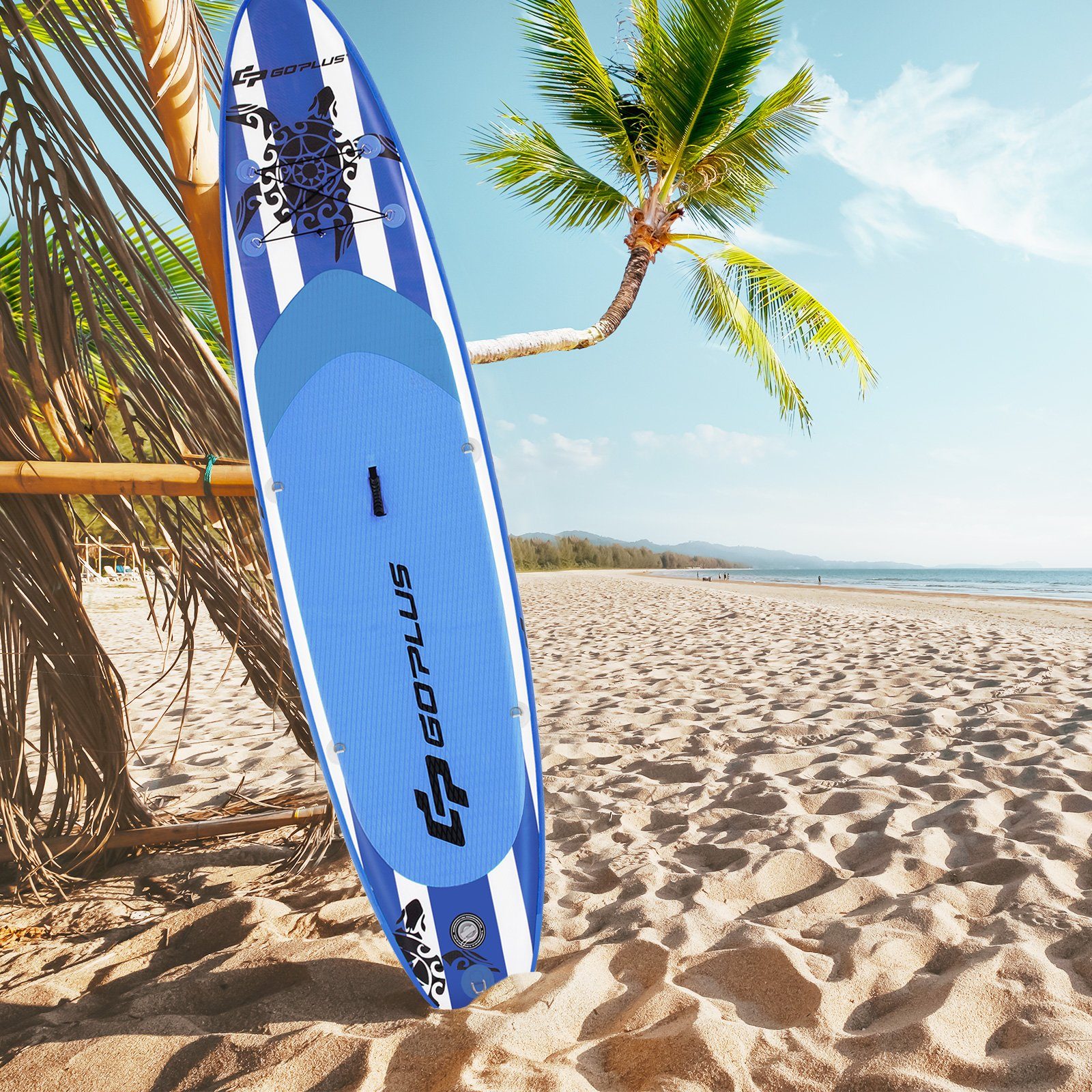 COSTWAY SUP-Board Stand Up Paddling Board, mit Sitz, bis 150kg