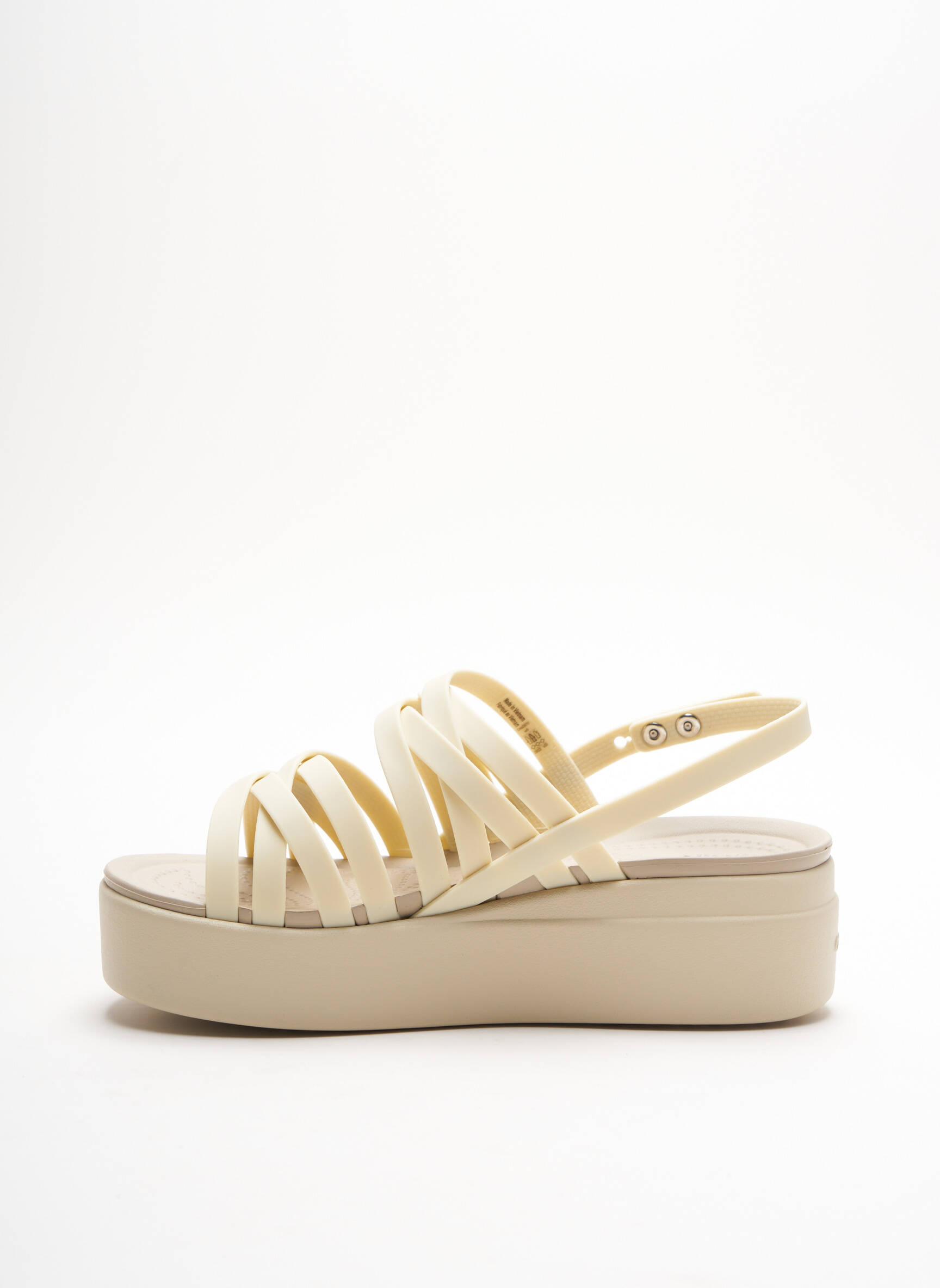 Crocs Sandales Nu Pieds Femme couleur beige