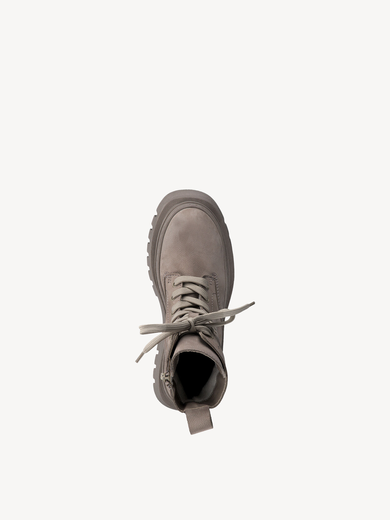Bottine en cuir - marron