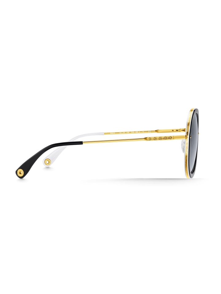 Thomas Sabo Sonnenbrille in gold, schwarz, weiß günstig kaufen onesize