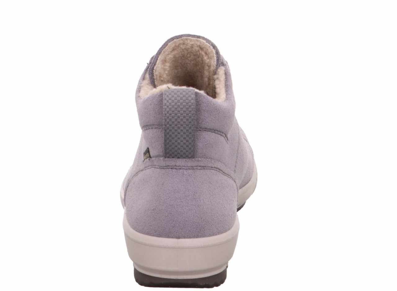 SUPERFIT Komfort Schnürer grau Stiefelette Leder - TANARO 5.0