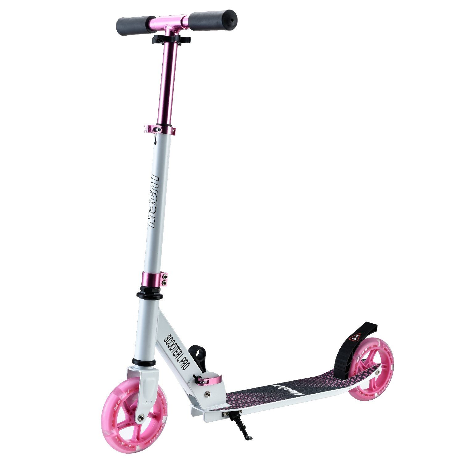 Mach1 Cityroller Kick Scooter ALU City Roller Tretroller mit 145mm LED Leuchtrollen - Wheel/Rollen/Reifen Kickscooter Kinderroller klappbar