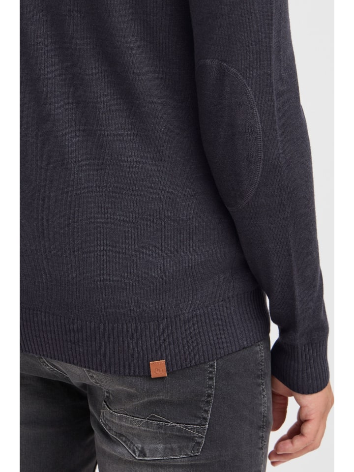 BLEND Strickjacke BHNorman 20704789ME Cardigan mit Reißverschluss in Blau günstig kaufen XXL