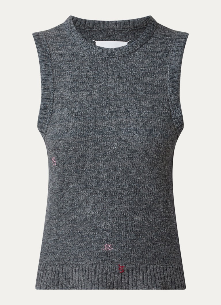 Maison Margiela  Tanktop met gemêleerd dessin