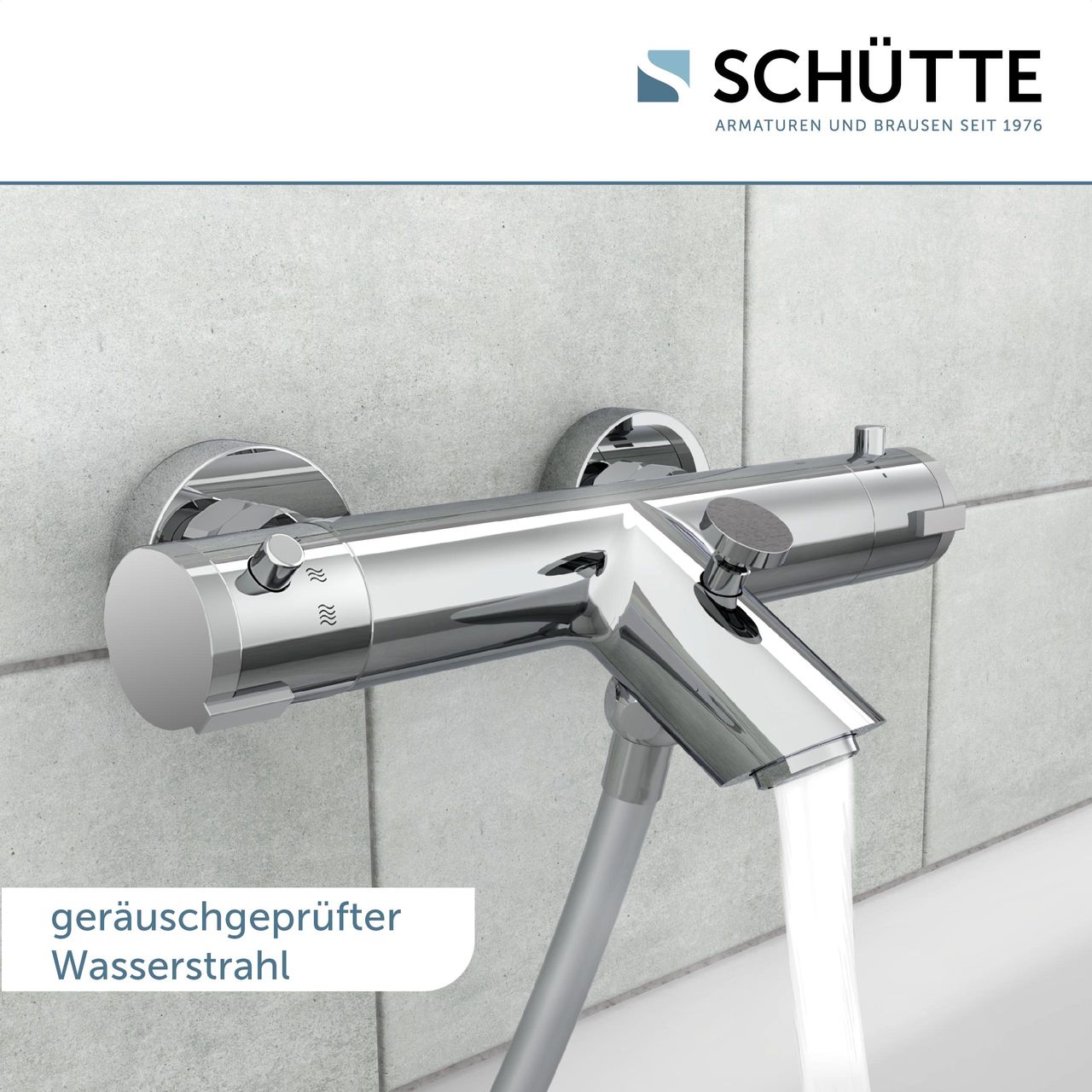 Schütte Badewannenarmatur LONDON mit Thermostat