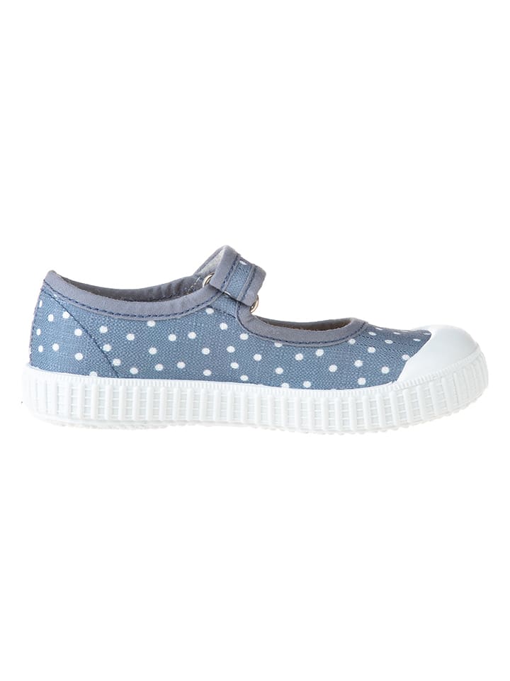 kmins Spangenballerinas in Blau günstig kaufen
