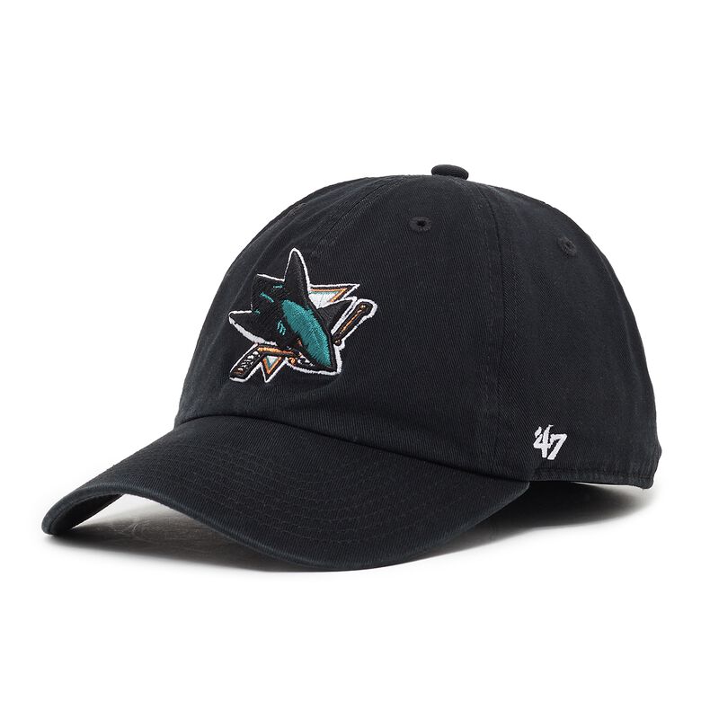 47 Brand NHL San Jose Sharks '47 Clean Up Cap black