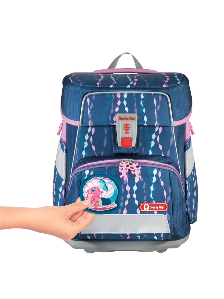 Step by Step Ranzen-Zubehör-Set MAGIC MAGS in Mermaid Xenia günstig kaufen onesize