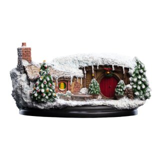 Der Hobbit Eine unerwartete Reise Statue Beutelhaldenweg 35 Christmas Edition 7 cm