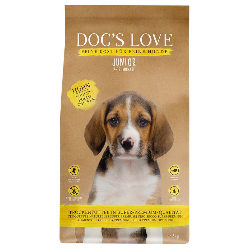 Dog´s Love Junior Huhn