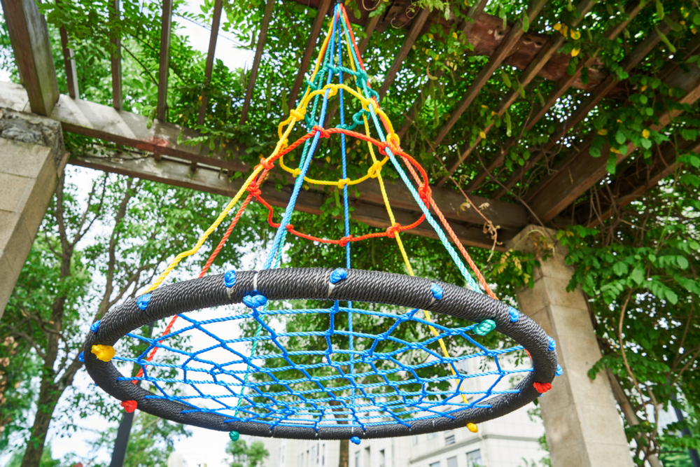 HC Garten & Freizeit Kinder Nestschaukel Ø 110 cm