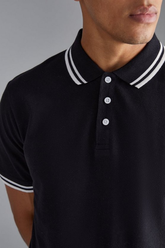 Slim-Fit Pique Poloshirt