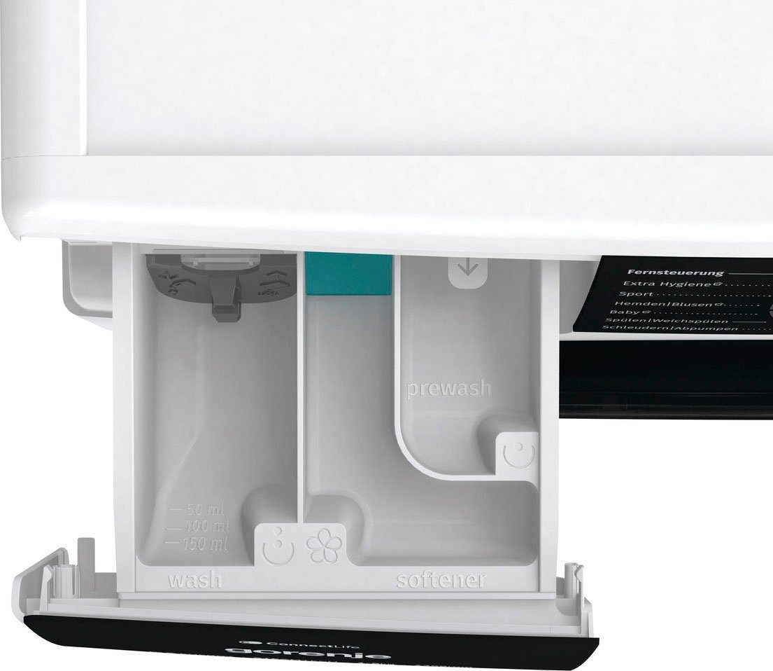 GORENJE Waschmaschine WPNA 84 SATSWIFI, 8 kg, 1400 U/min, SlimLine - nur 46,5 cm tief