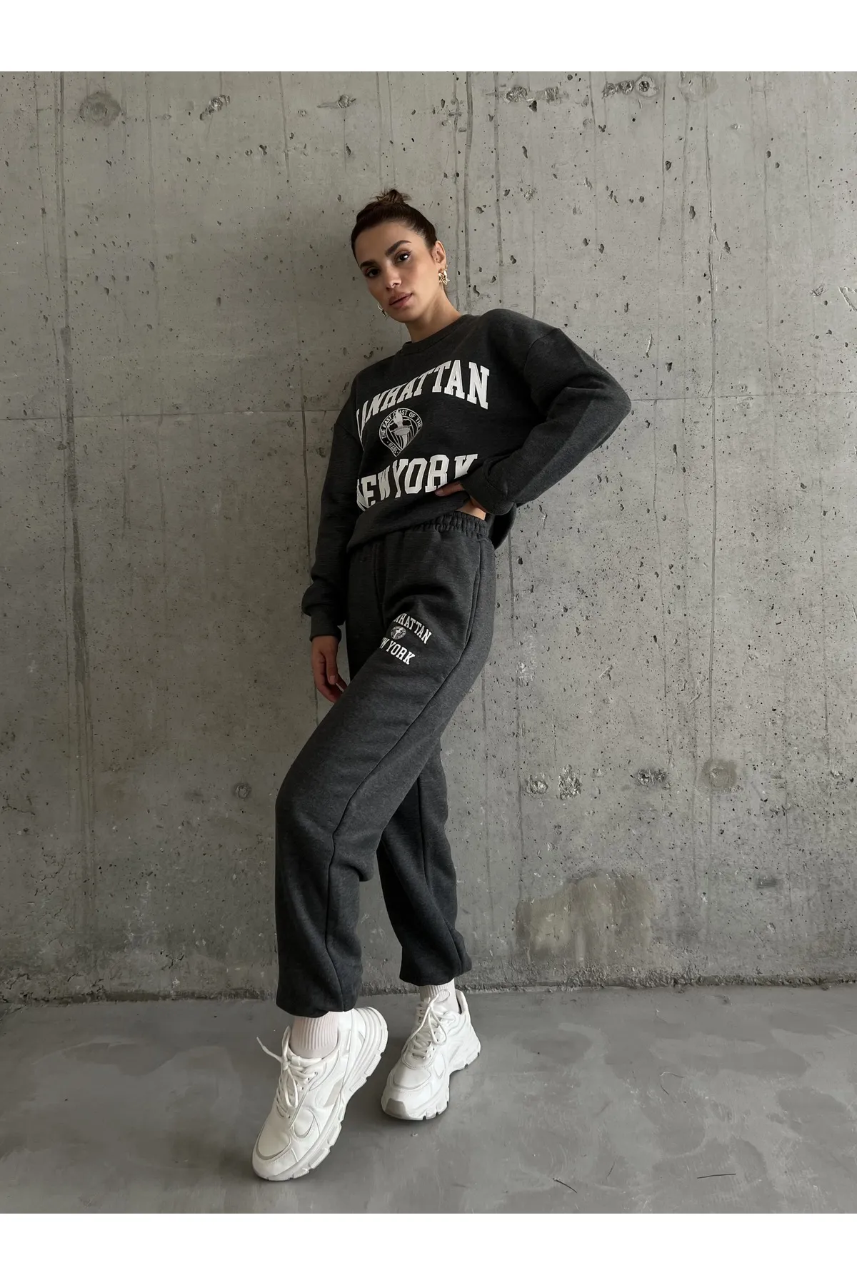 Laluvia  Zweiteiler - Grau - Regular Fit