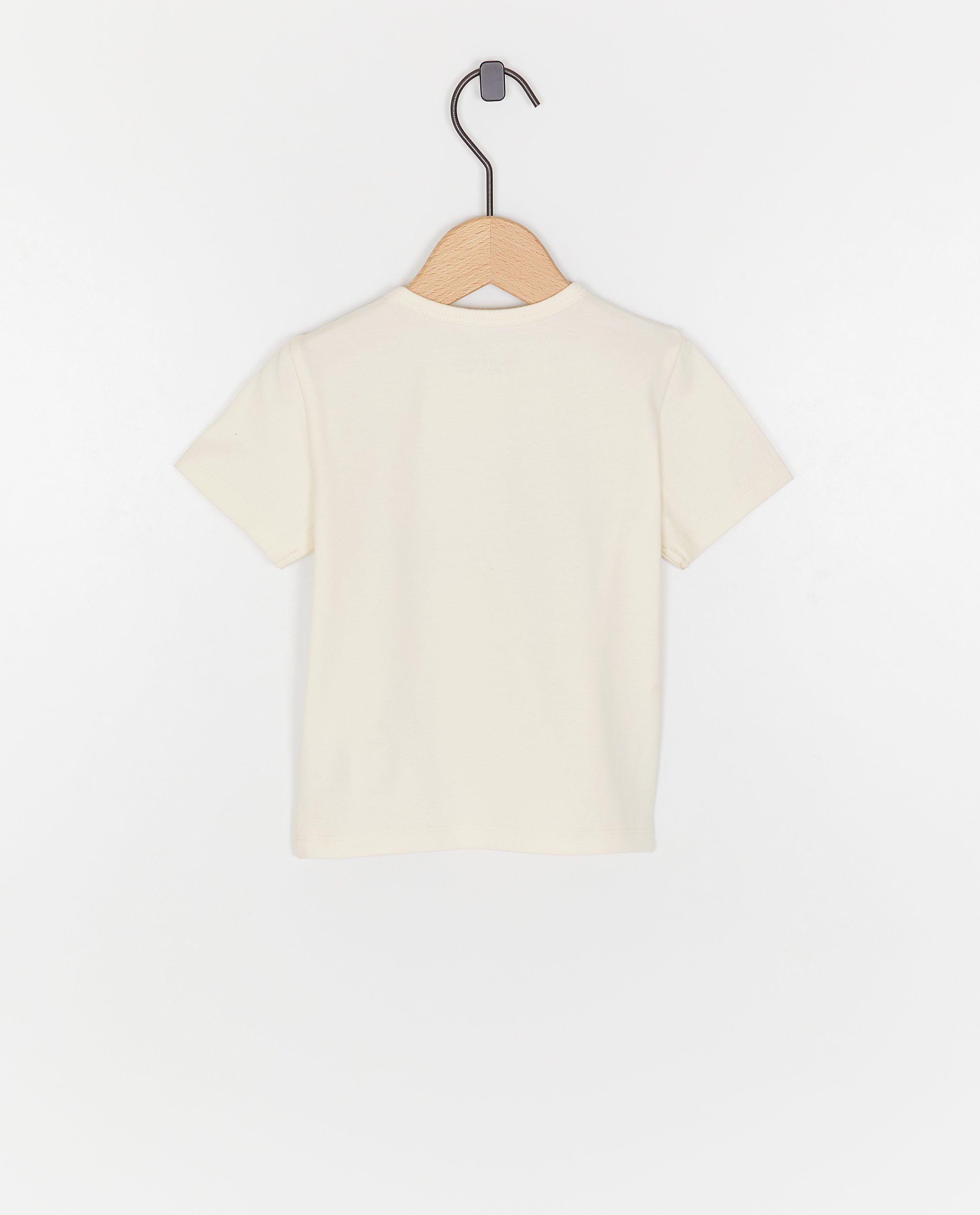 Tricou Cuddles and Smiles cu inscripție, Ocazii speciale alb