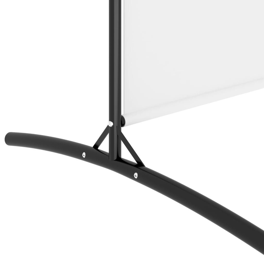 furnicato Raumteiler 2-tlg. Paravent Weiß 175x180 cm Stoff