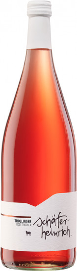 2022 Trollinger Rosé trocken Bio 1,0 L - Ökologisches Weingut Schäfer-Heinrich