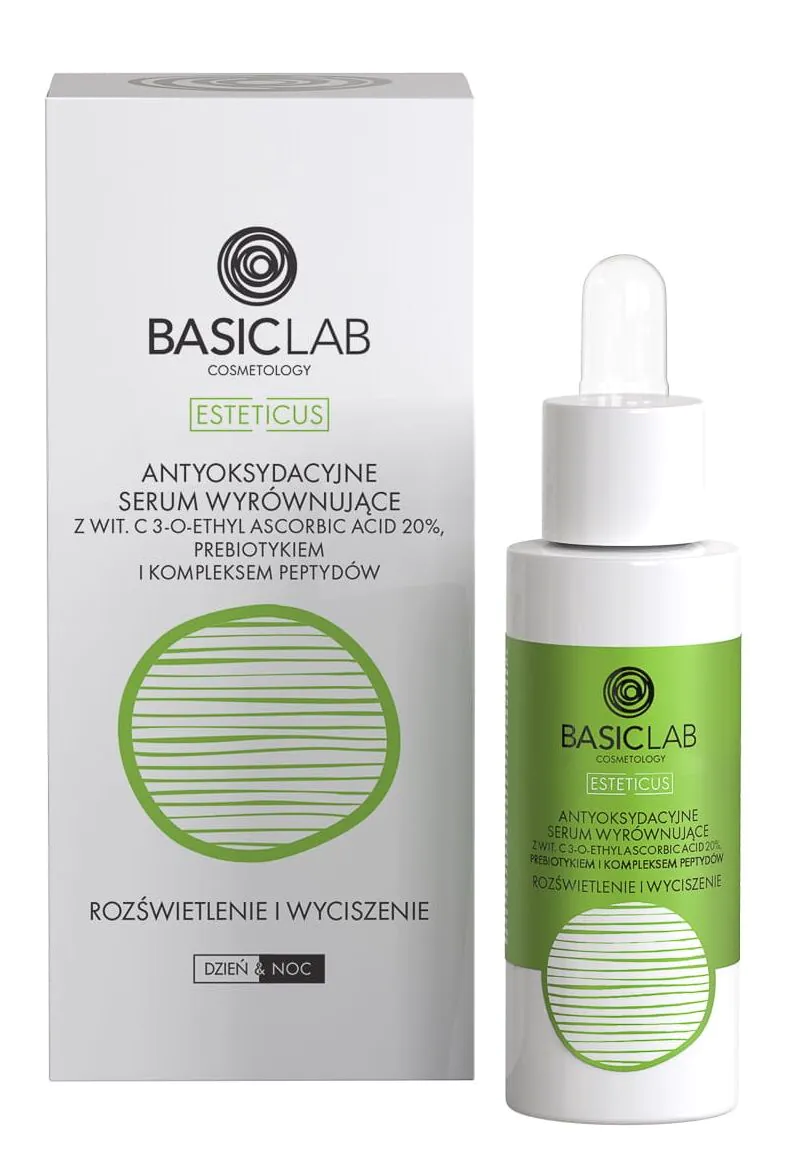 BasicLab Esteticus Tone-Equalizing Serum med C-vitamin 15%