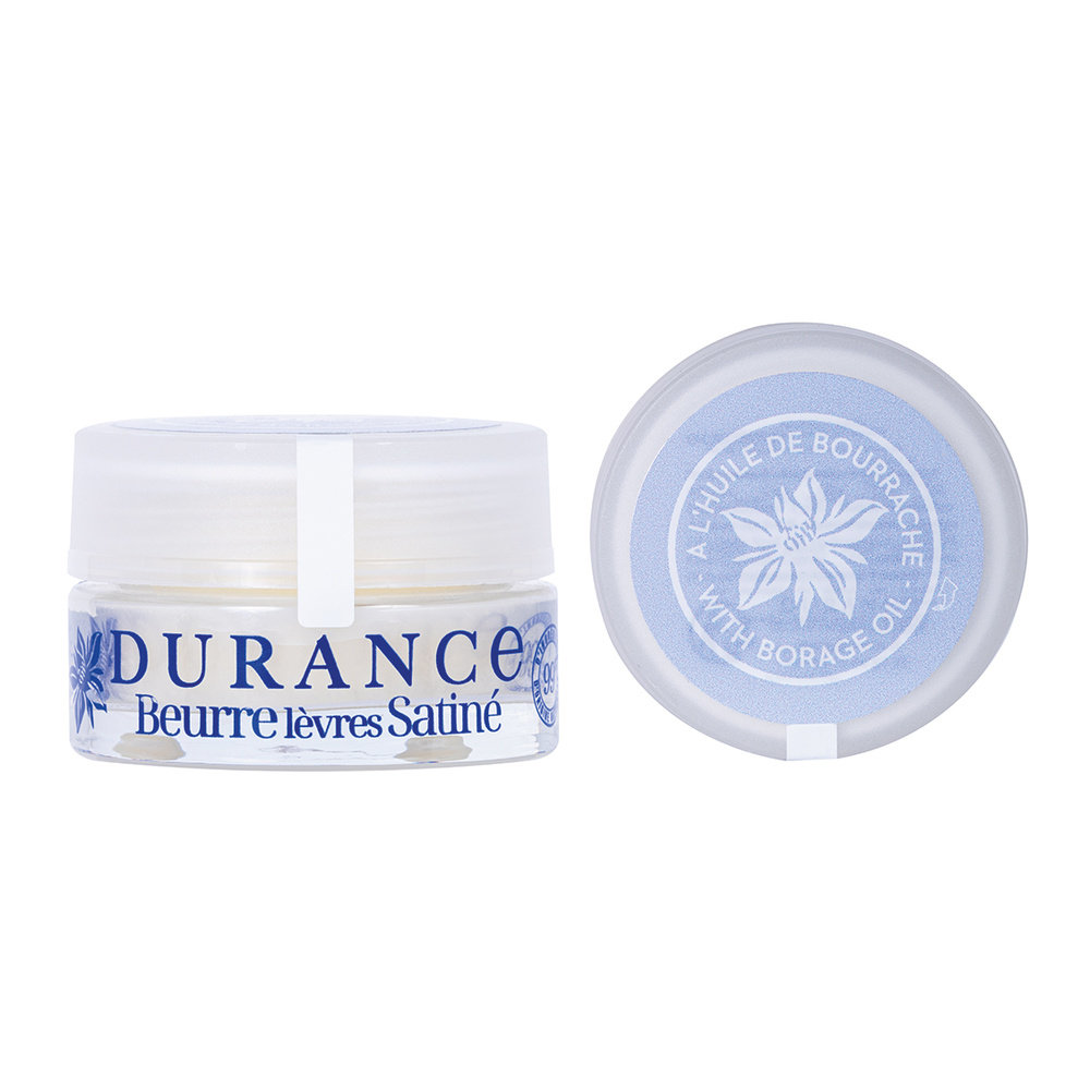 durance Beurre lèvres satiné 15mL Beurre lèvres satiné 15mL