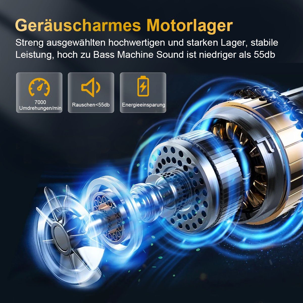 7Magic Haar- und Bartschneider, Haarschneidemaschine Haartrimmer Barttrimmer, Konturenschneider für Männer mit 3 Kamm und LED Anzeige