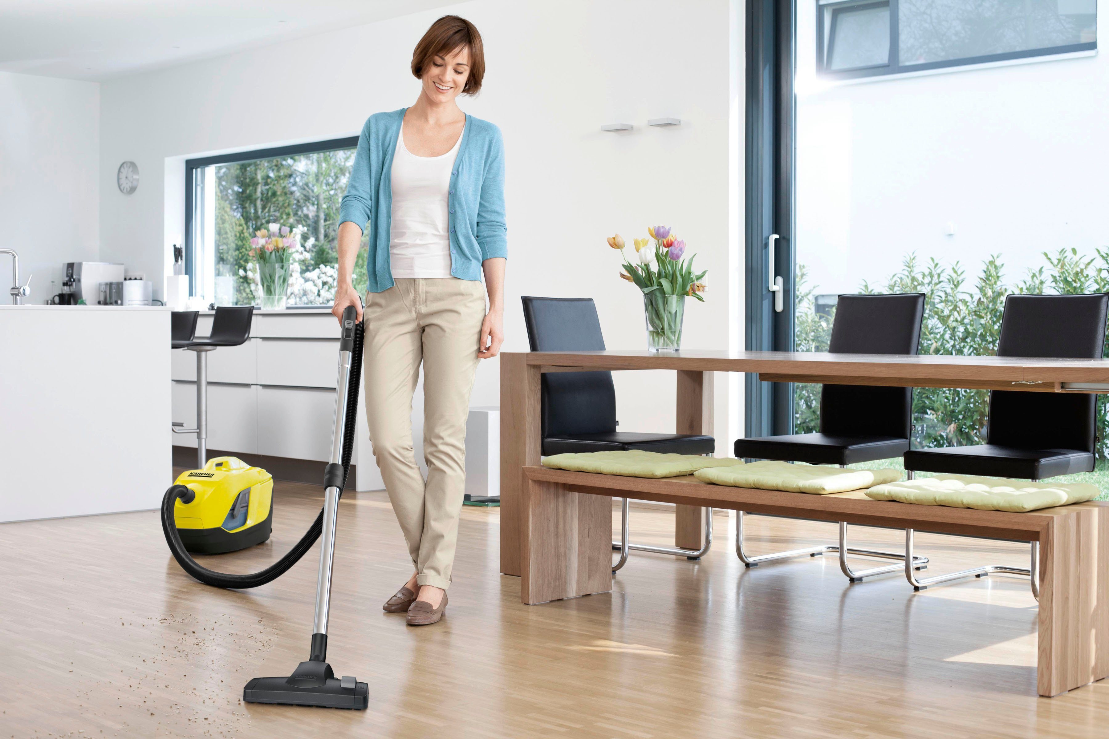 KÄRCHER Wasserfiltersauger DS 6, 650 W, Wassertank, mit innovativer Wasserfiltertechnologie