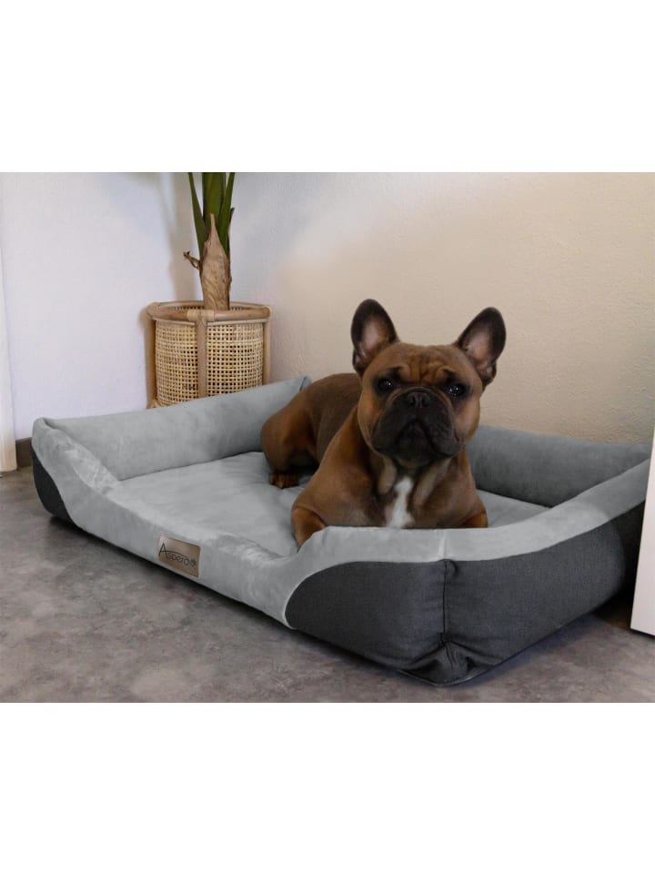 Aspero Hundebett Hanko in Grau günstig kaufen