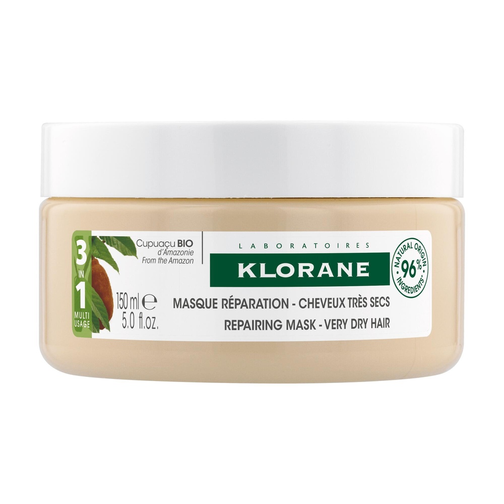 Klorane Klorane - Cupuaçu - Masque nutritif et r éparateur 3 en 1 beurre de Cupuaçu BIO Masque