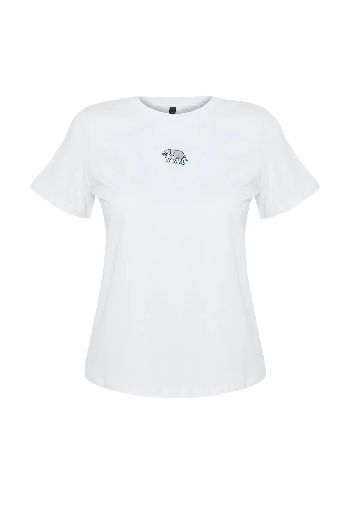 Trendyol Collection  T-Shirt - Weiß - Regular Fit