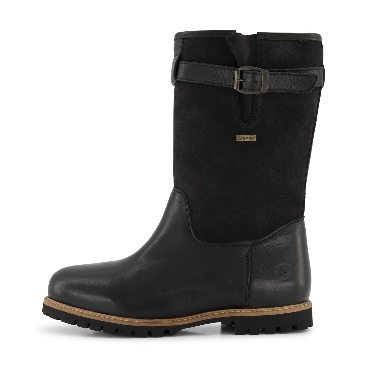 Travelin' Finland schwarze Damen Outdoorstiefel
