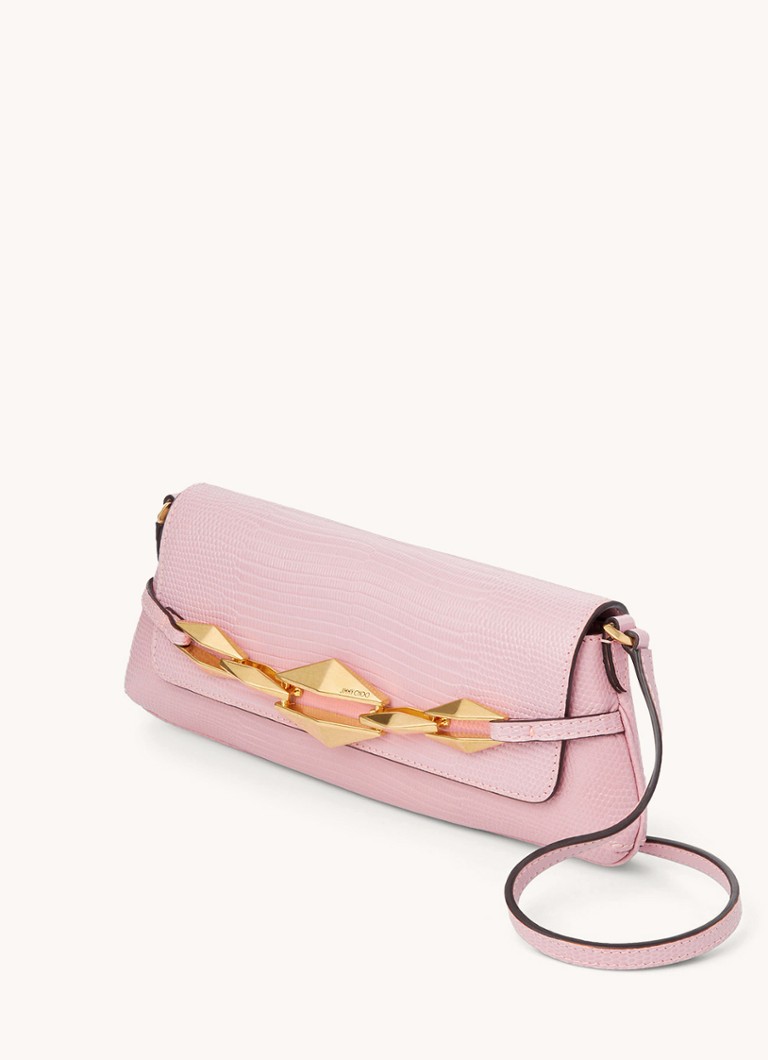 Borsa a tracolla Jimmy Choo Diamond Mini in pelle di vitello