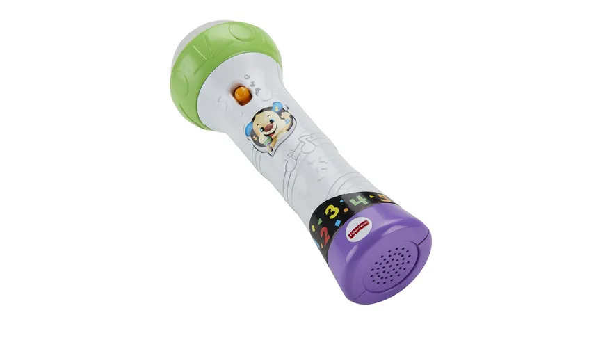 Fisher-Price Lernspaß Mikrofon, Baby-Spielzeug, Kinder Mikrofon, Lernspielzeug
