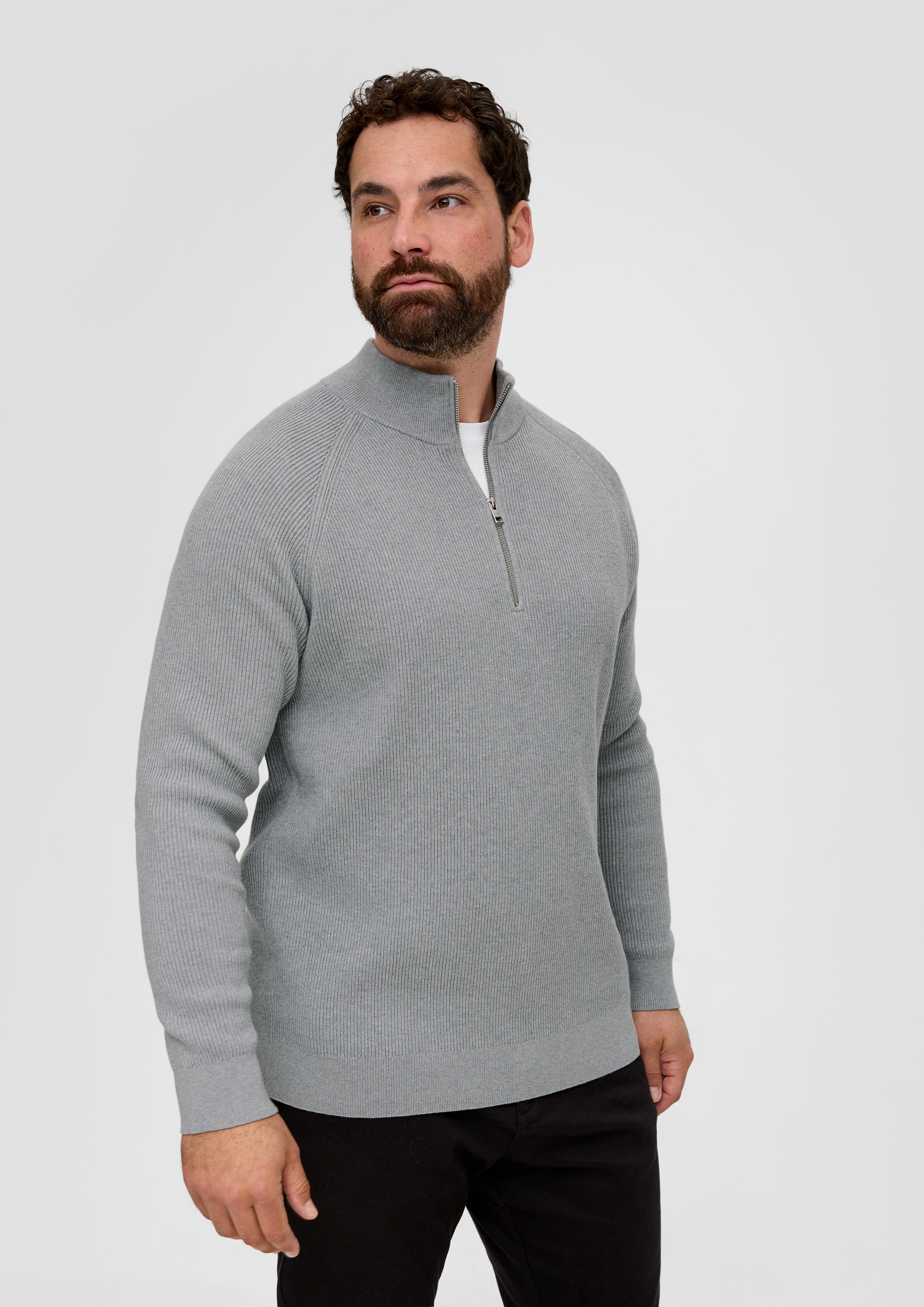 Feinstrickpullover aus Baumwolle  2139554-9700