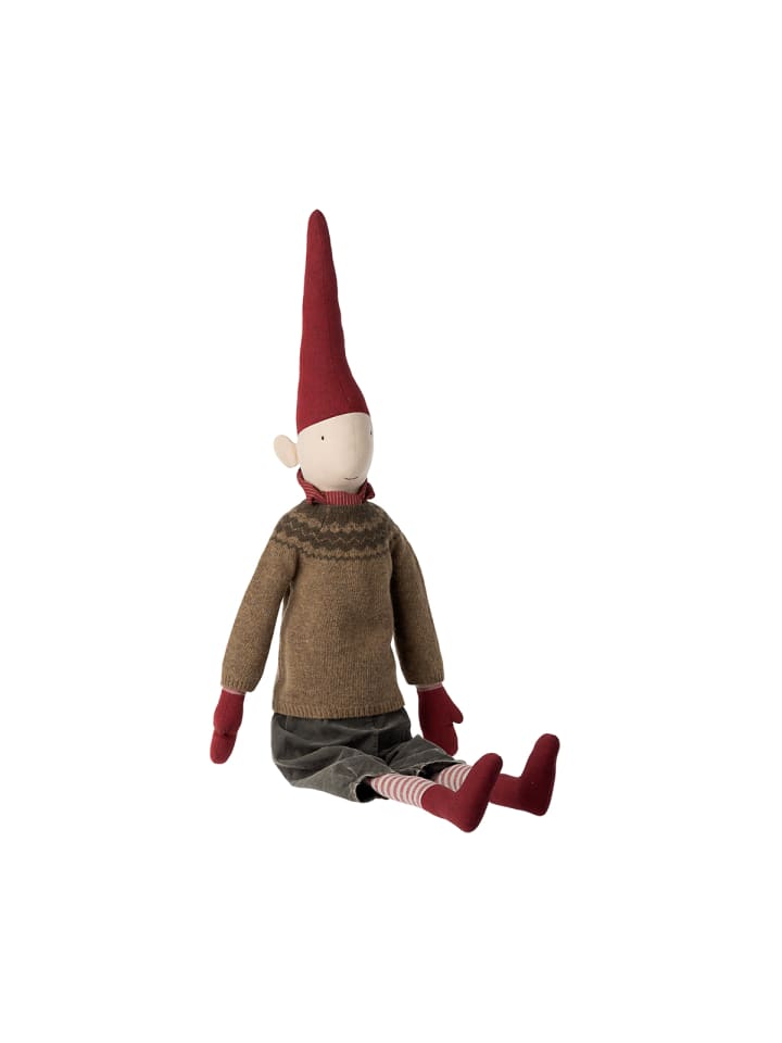 Maileg Wichtel Pixy Mega Junge Brauner Pulli 105 cm günstig kaufen onesize