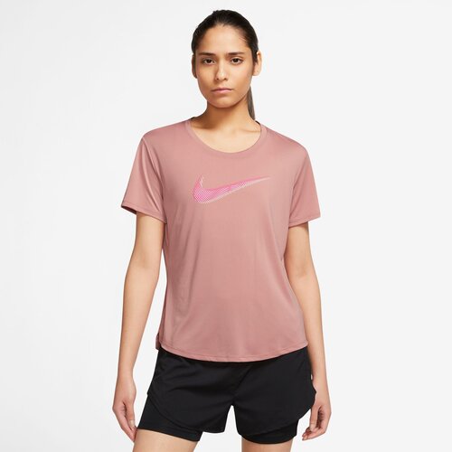 DAMEN T-SHIRT W NK DF SWOOSH HBR SS TOP