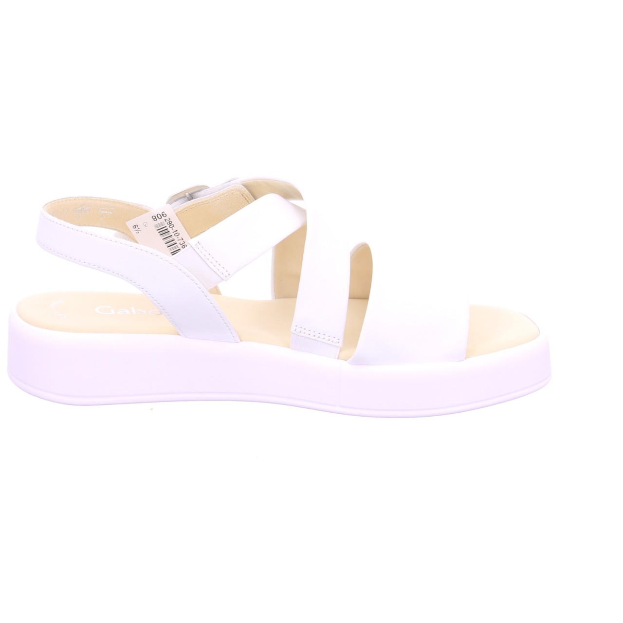 GABOR Klassische Sandalen weiss