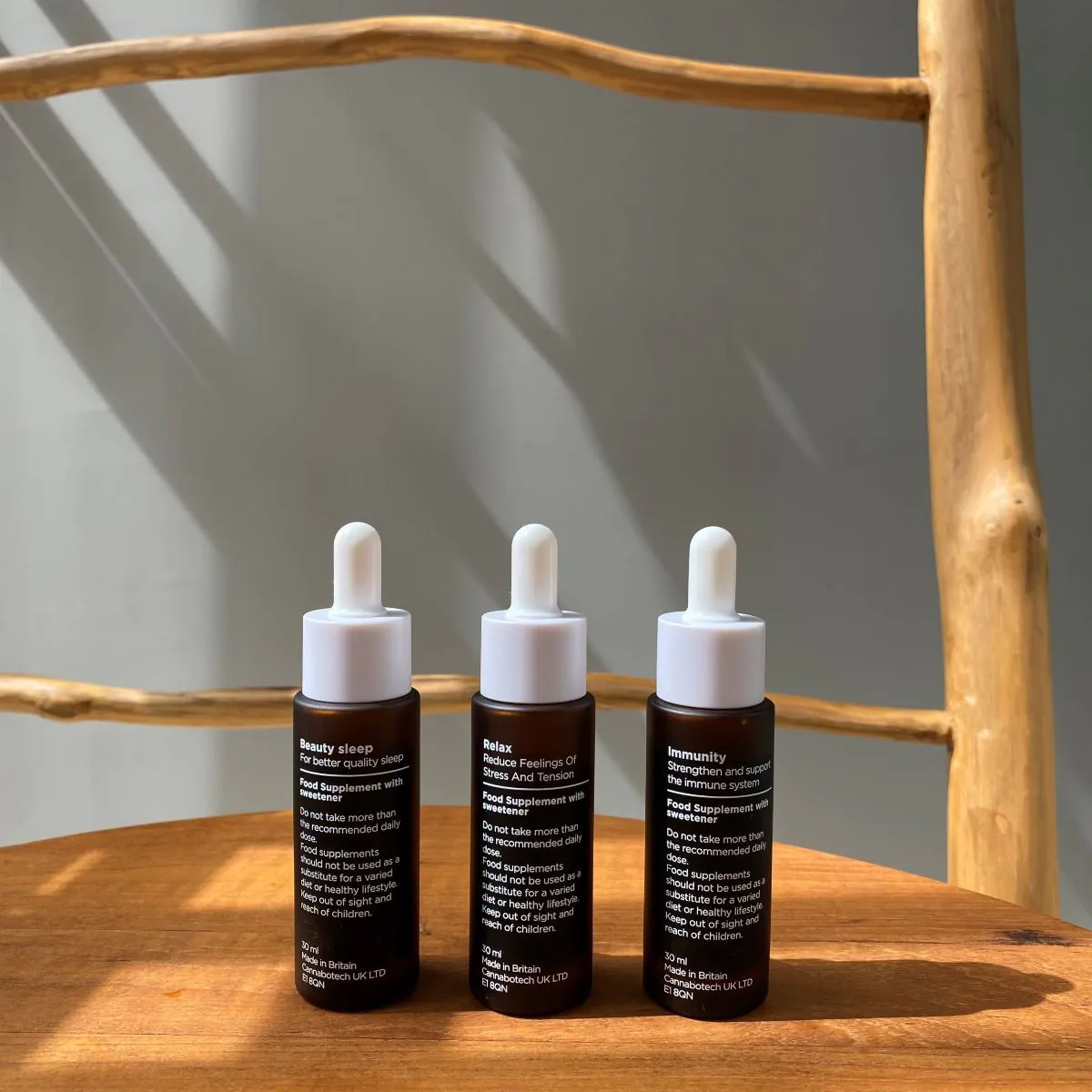 Cannabotech My Being Drops Triple System kosttilskudssæt