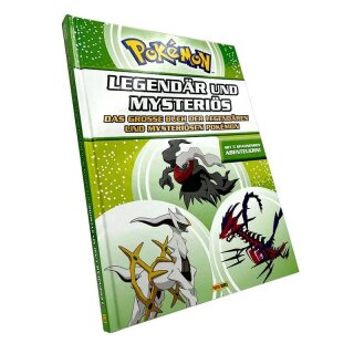 Pokémon Buch - Legendär und mysteriös - Das große Lexikon der legendären und mysteriösen Pokémon